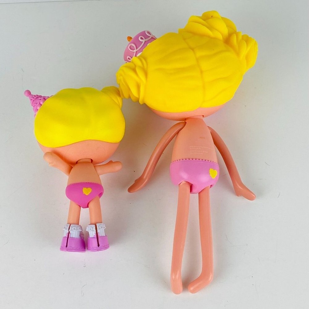 Lalaloopsy 2 Doll Lot Little Wishes Slice of Cake & Candy Slice O Cake Dolls - Picture 8 of 12